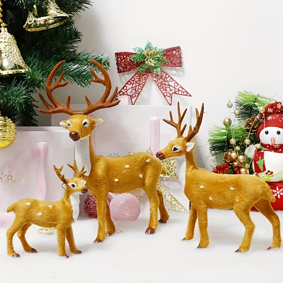 2set Weihnachtsgeweih Dekoration, Weihnachtsrote Nase Rentier Dekoration,  Weihnachtsauto Ornament, Kreatives Weihnachtsgeschenk, Autozubehör - Temu  Germany