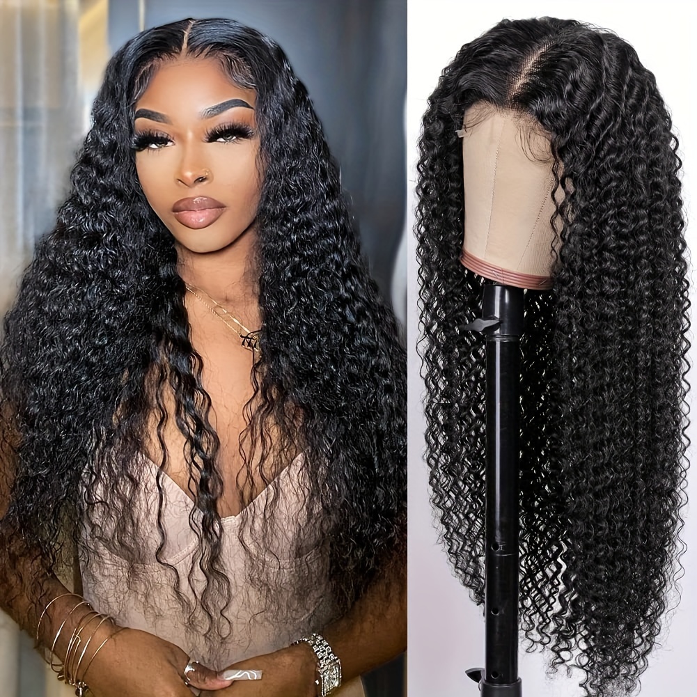 HD Lace 6x5 Lace Closure Wigs Deep Wave Glueless Wig Pre Plucked