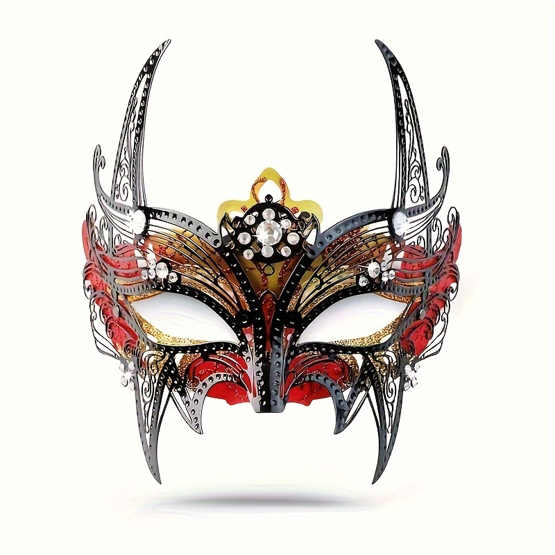 Masquerade Party Face Mask High end Artificial Diamond - Temu