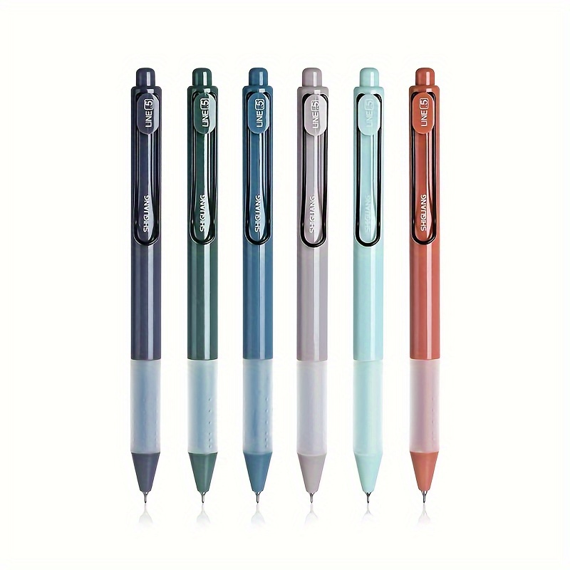 Retractable Gel Pens, Fine Point Pens, Quick Drying Black Ink Pens, Smooth  Writing Journaling Notes Office School Supplies - Temu