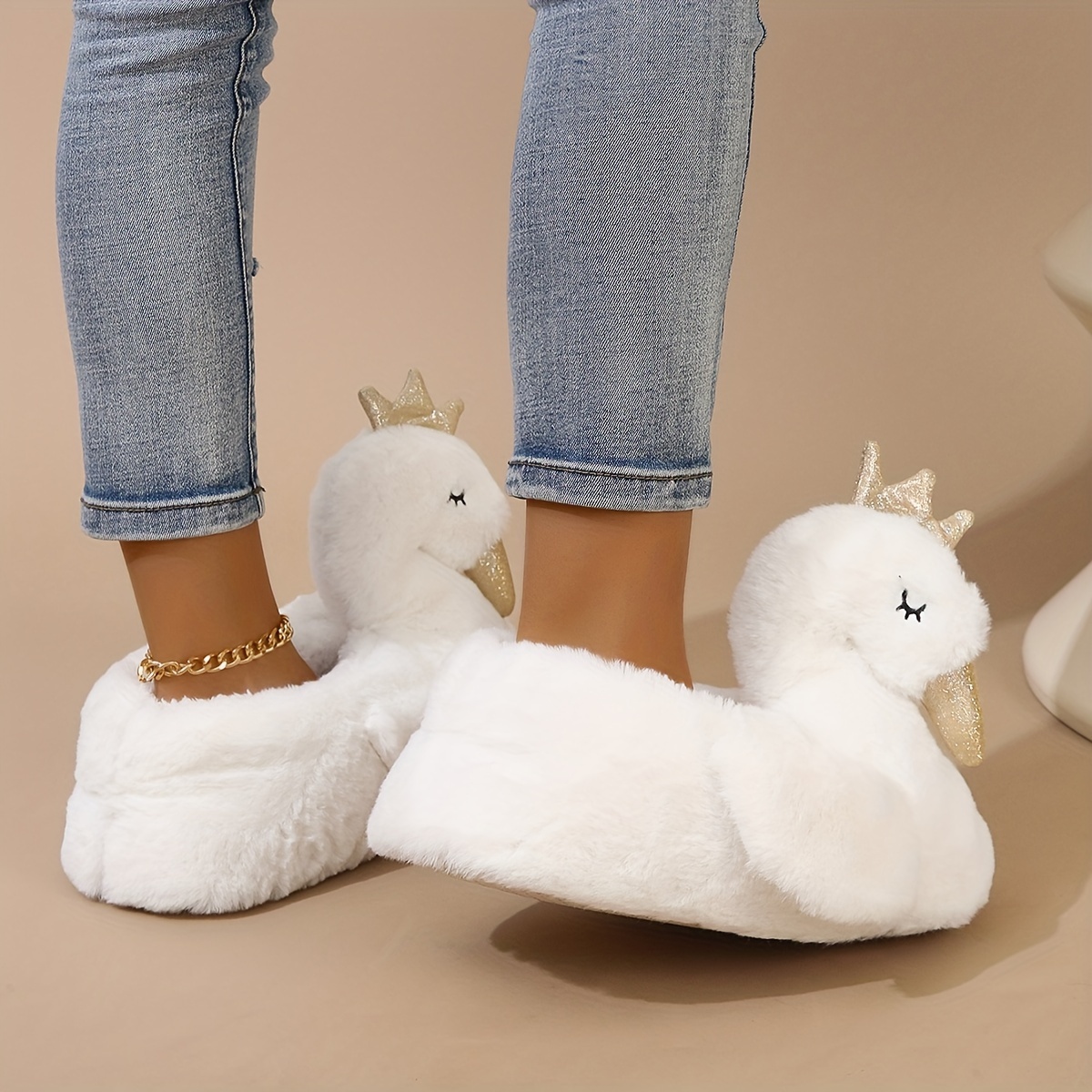 Swan slippers 2025 for adults