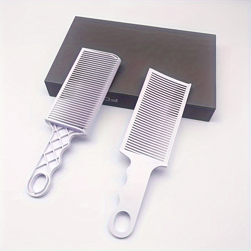 1/2pcs Taglio Di Capelli Professionale Per Uomo Pettine A Testa Piatta  Pettine Professionale Per Parrucchiere Scraper Orizzontale Speciale Per  Livello