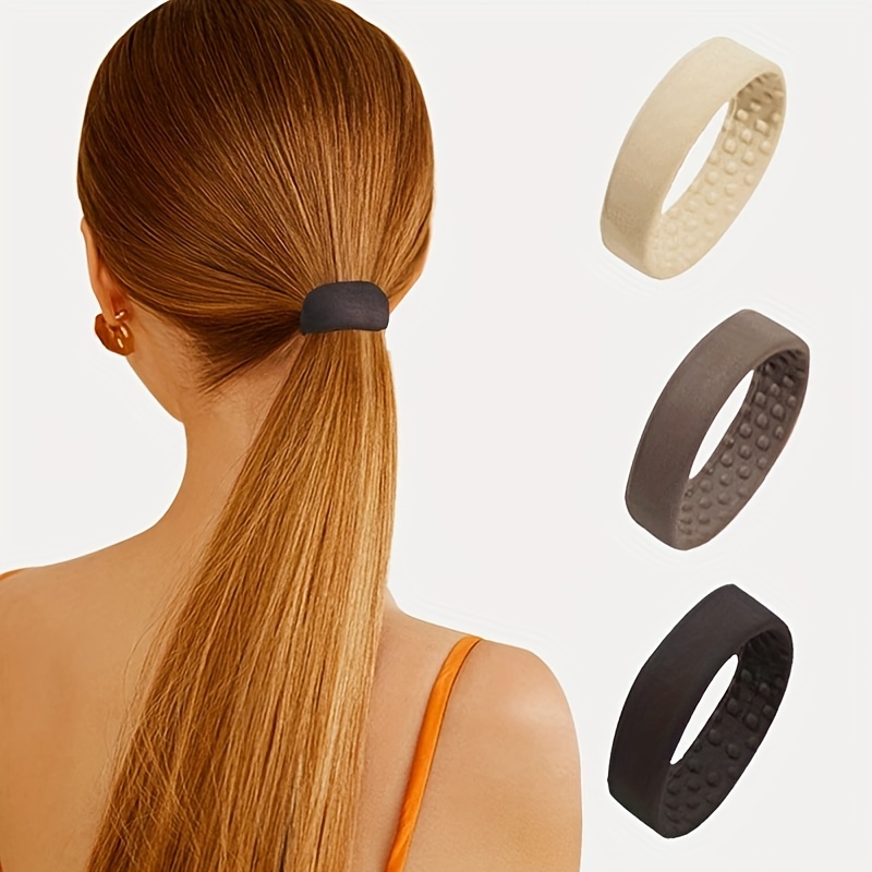 100/50PCS Elastic Hair Ties Band Ropes Ponytail Scrunchies Hair