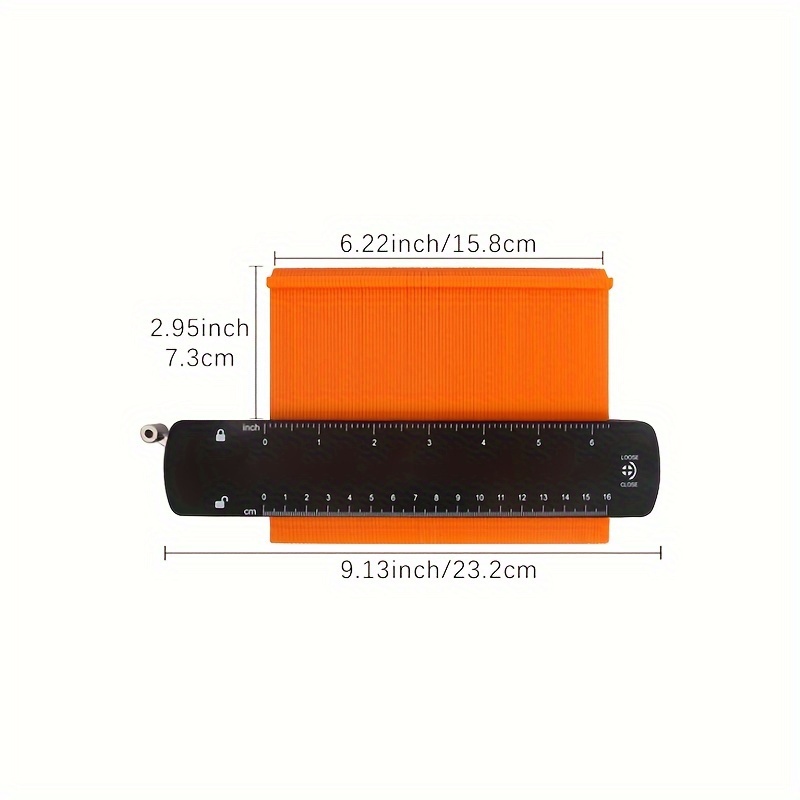 Contour duplication deals gauge with lock