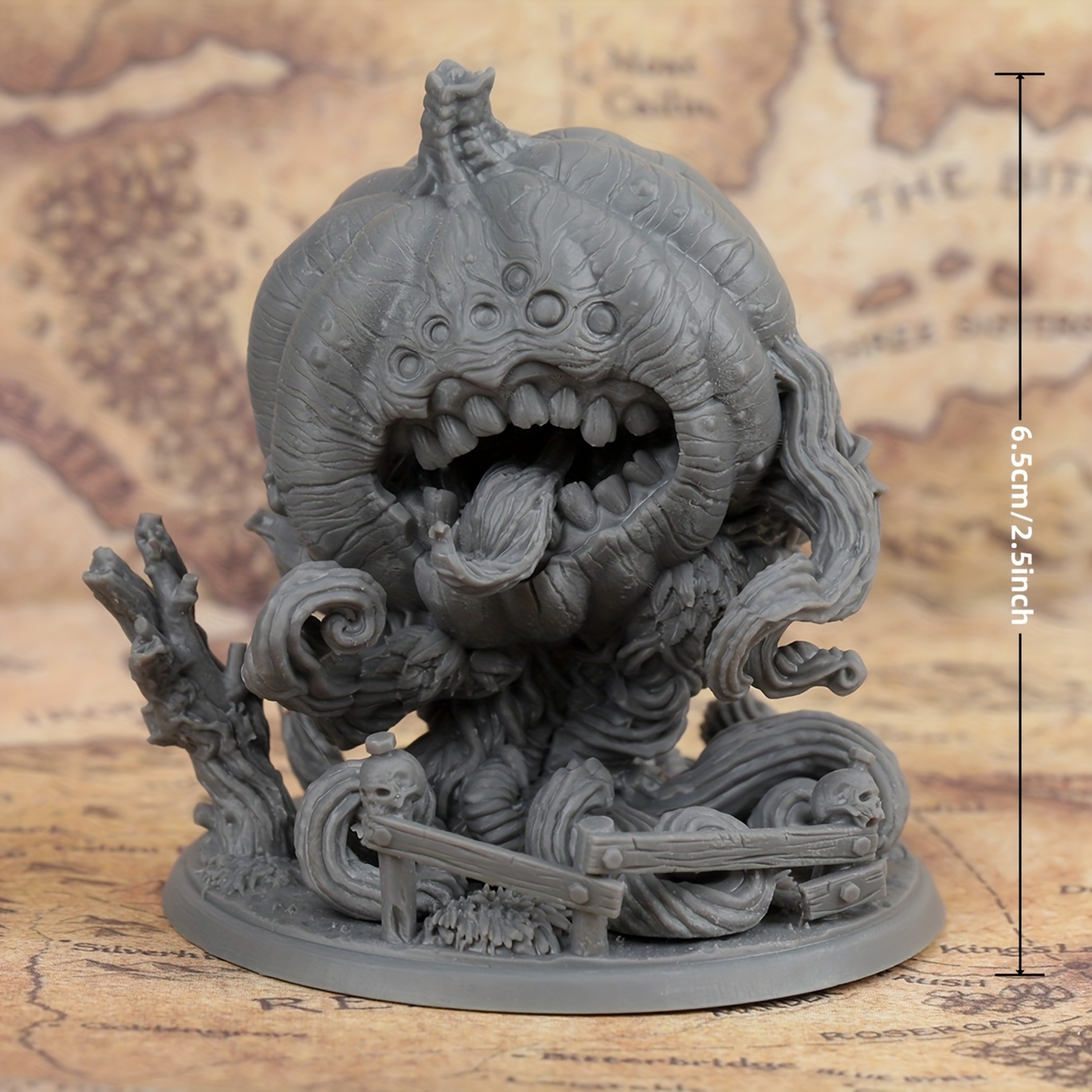 Halloween Pumpkin Beholder Miniatures Halloween Table Decor - Temu