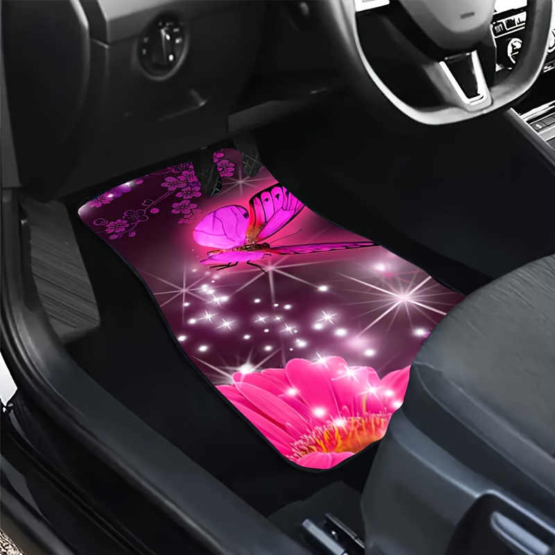 Jungle Leaf Car Floor Mats Car Accessories for Women Car Mats Car