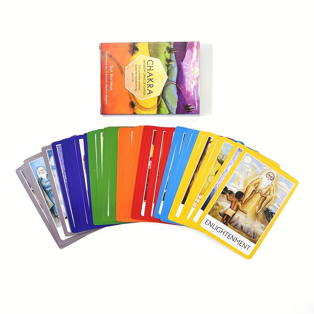 Chakra Wisdom Oracle Tarot Cards Deck