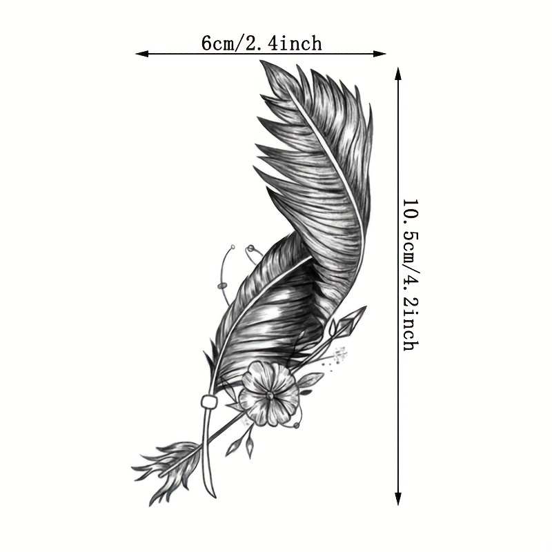 70 Adorable Feather Tattoo Ideas For Women  Feather tattoo design, Feather  tattoo arm, Feather tattoos