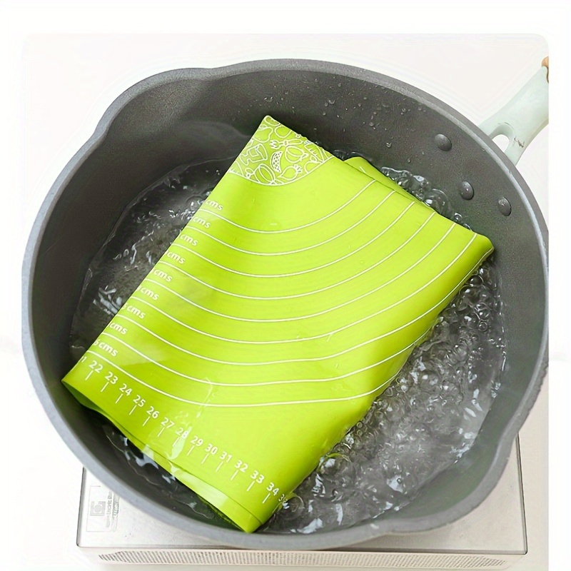 Pastry Dough Silicone Baking Mat With Dimensions Bpa Free - Temu
