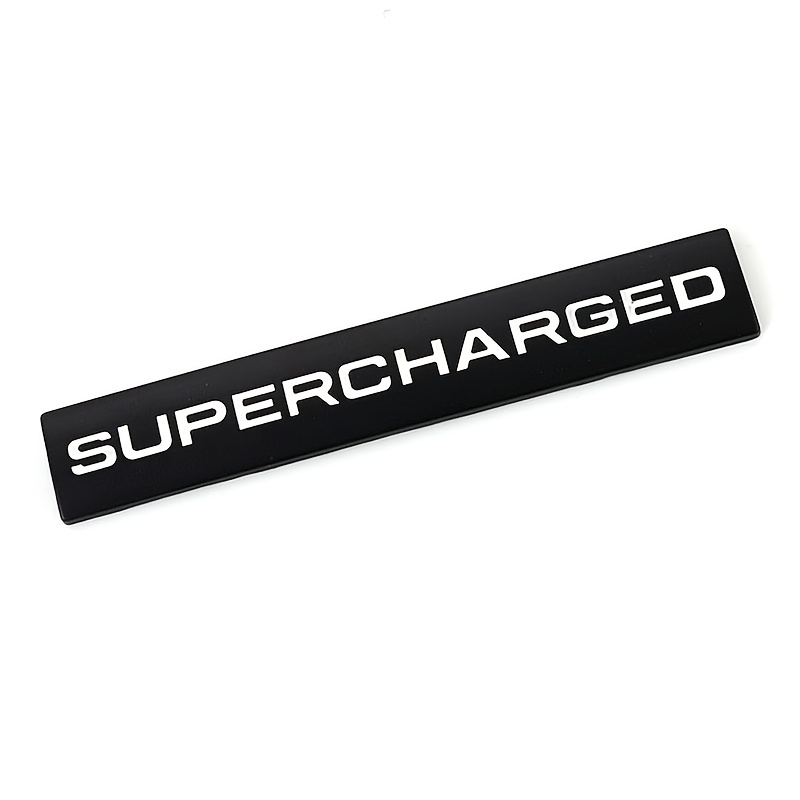 Supercharged sticker