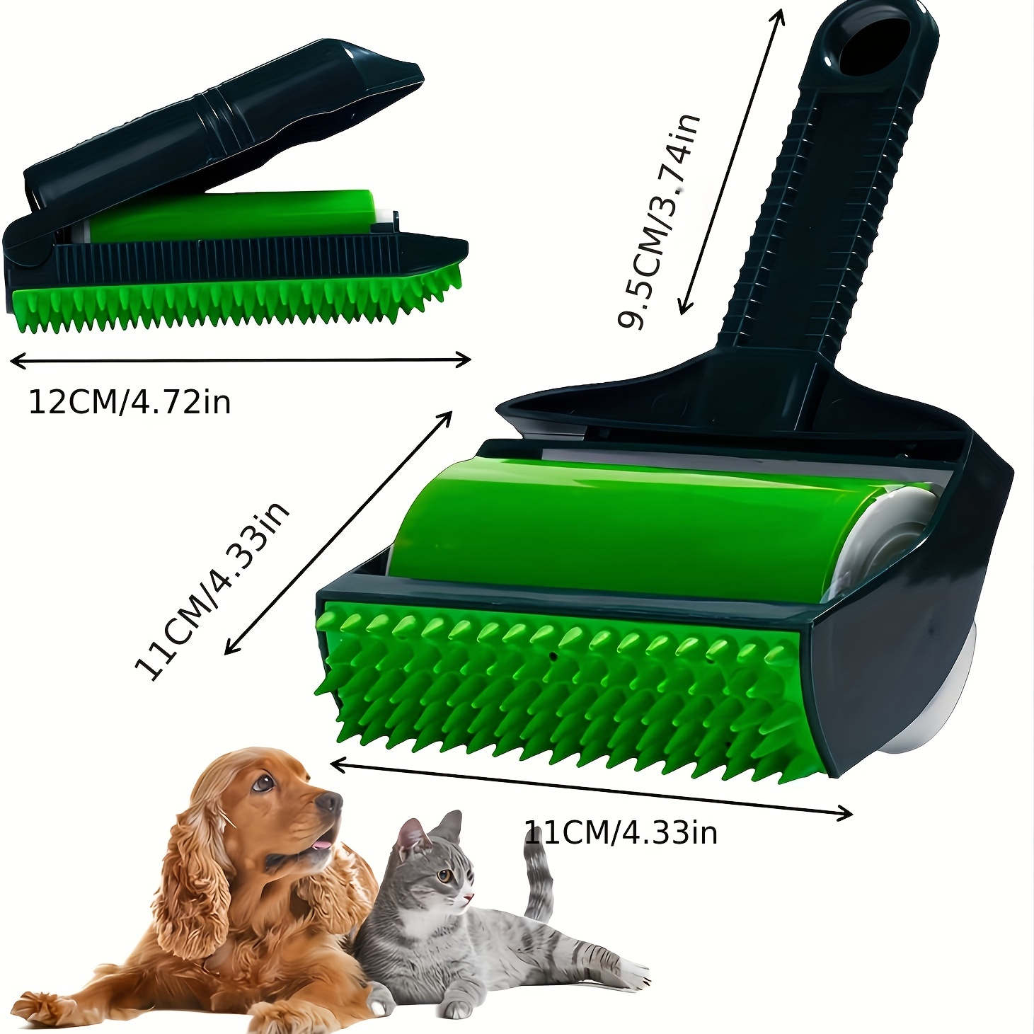 2pcs Pet Hair Removal Agent Reusable Pet Hair Remover Pet Hair