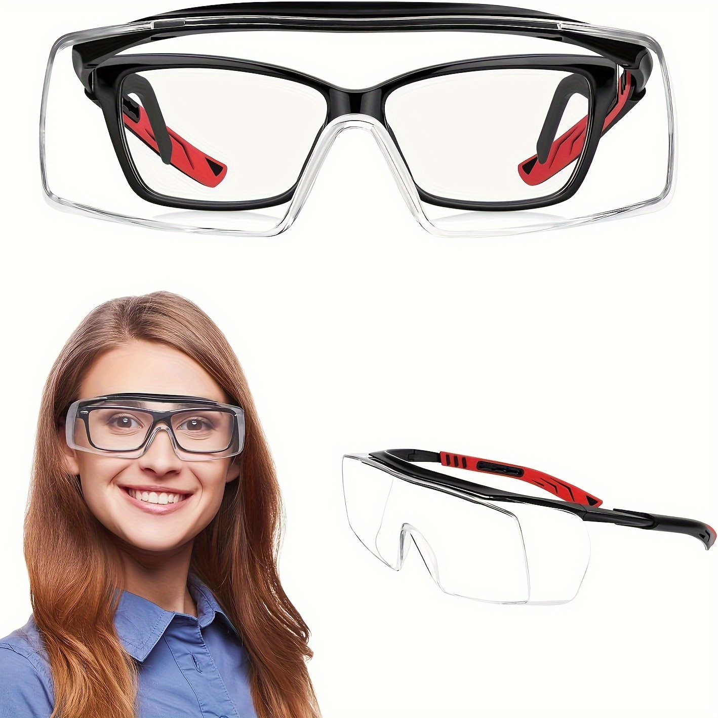 Lunettes de sécurité lunettes de protection anti buée - Temu Canada