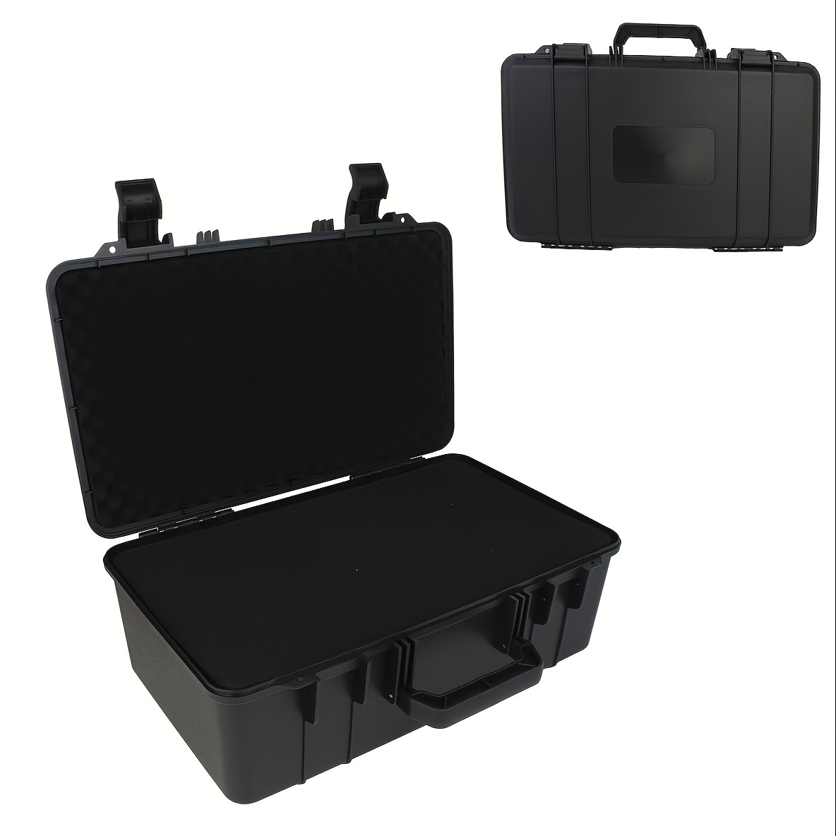 Three Layers Fold Tool Box Waterproof Safety Case Shockproof