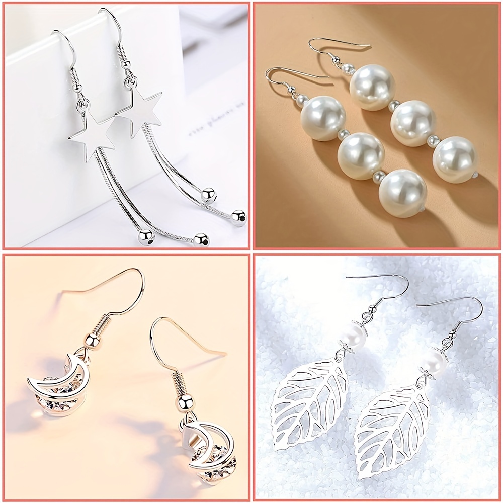 600pcs Hypoallergenic Earring Hooks Kit
