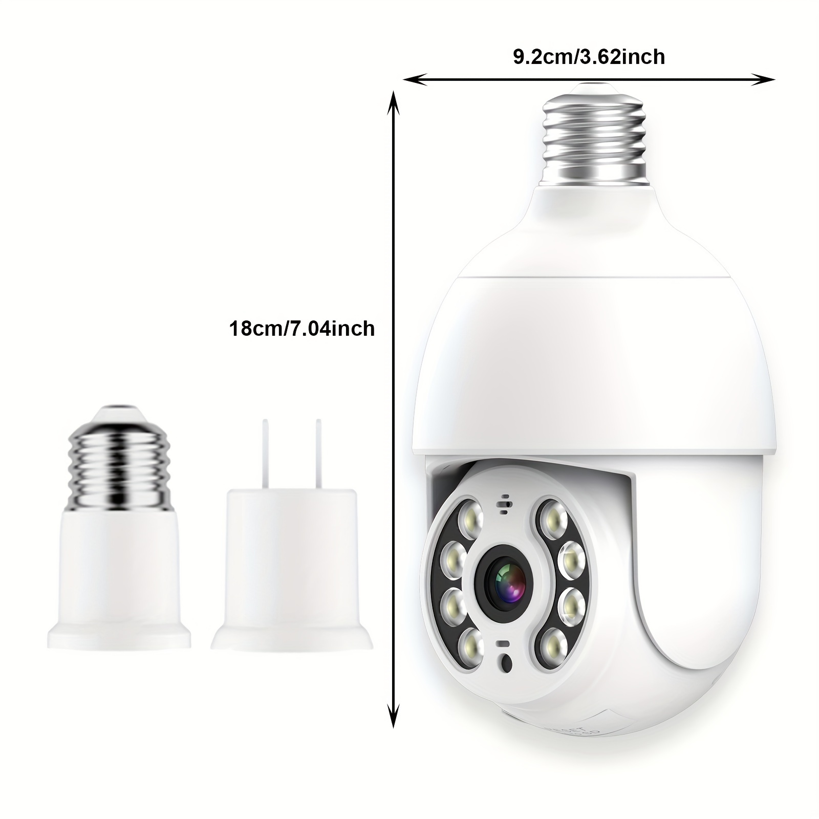 LAVIEW 4MP BULB SECURITY CAMERA REVIEW 2.4GHZ LV-PWL2-W 