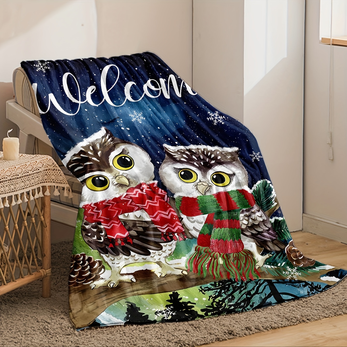 Owl blankets 2025 for adults