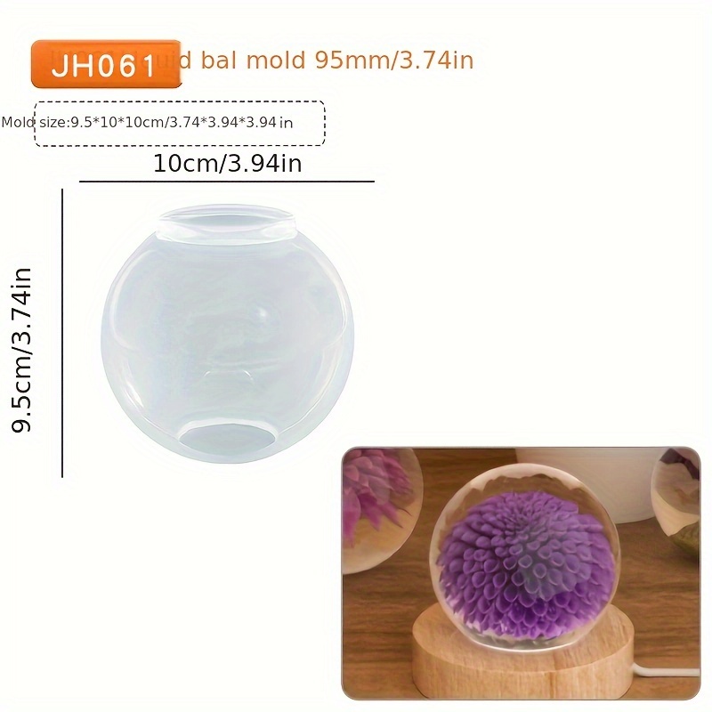 33 Kinds Of Ball Mold Resin Ball Ornament Ice Ball Silicone Mold Epoxy  Resin Ball Mold Soap Ball Mold Upgraded 3d Seamless Spherical Silicone Mold  For Resin Casting Home Decoration Flower Preservation