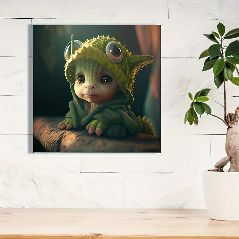 Cute Little Dragon Diamond Painting Gorgeous Diy Adult - Temu