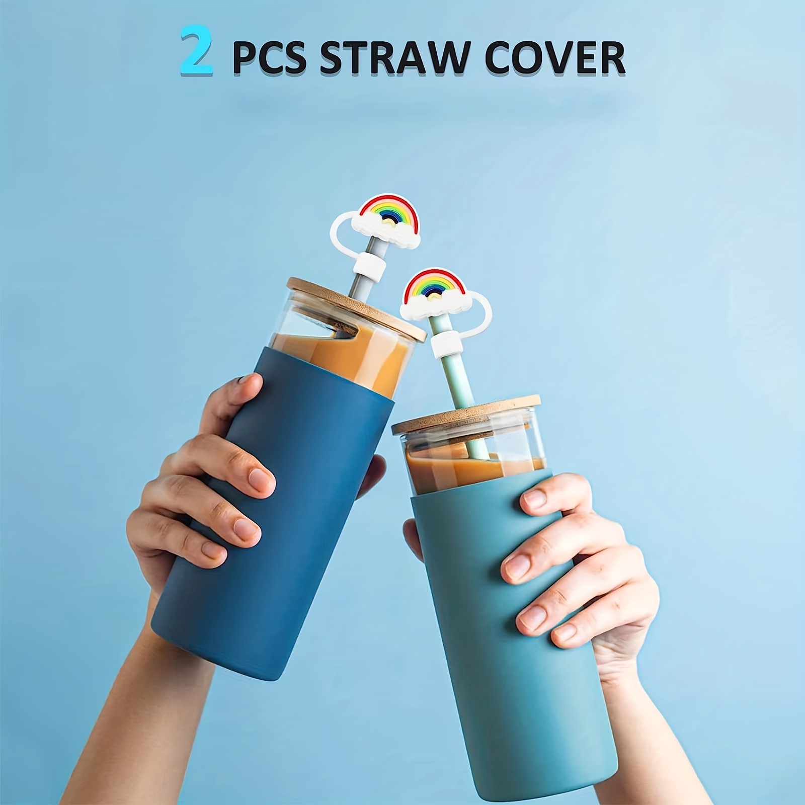 Straw Cover, Silicone Straw Cover For Stanley Cup - Protects