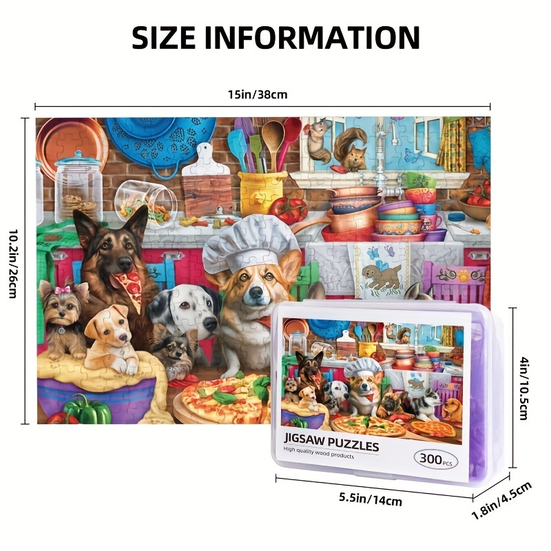 Dog Jigsaw Puzzles for Adults & Kids