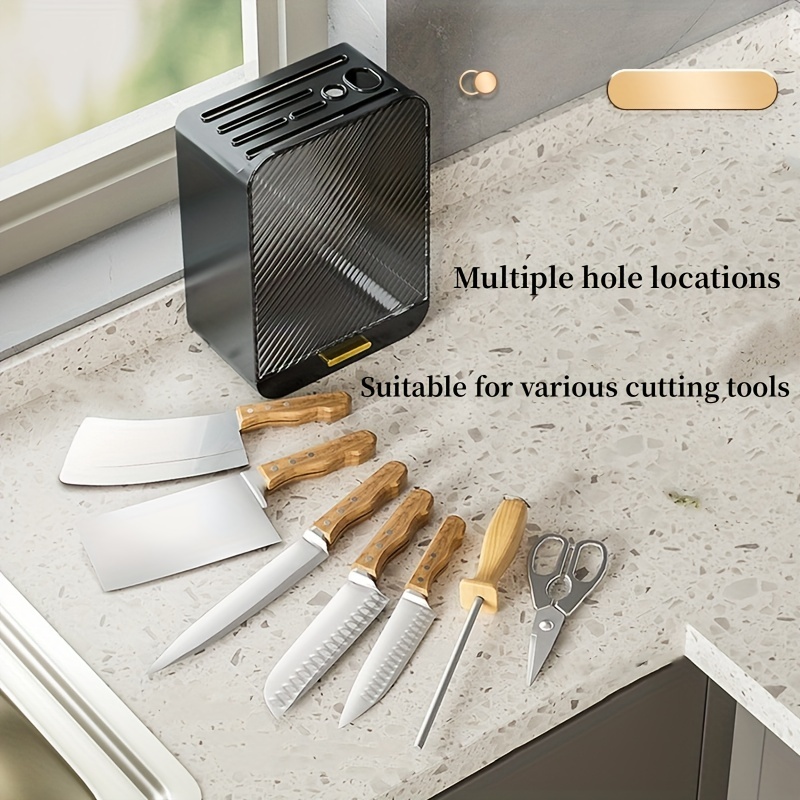 Knife Storage Rack Knife Holder Multifunctional Kitchen - Temu