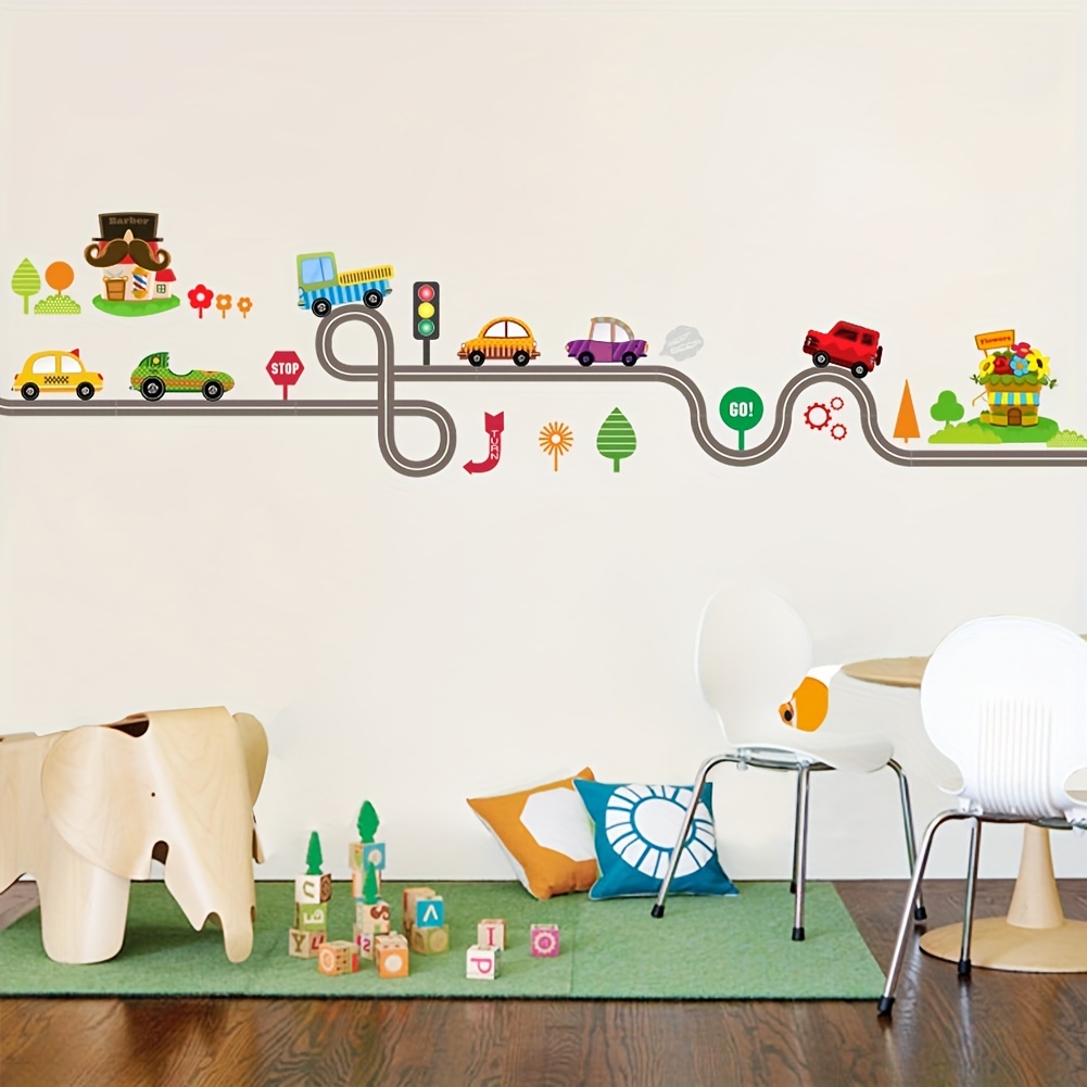 Traktor Wand Aufkleber Jungen Kinder Zimmer Dekoration Kindergarten  Aufkleber Spielzeug Auto Lkw Wohnkultur