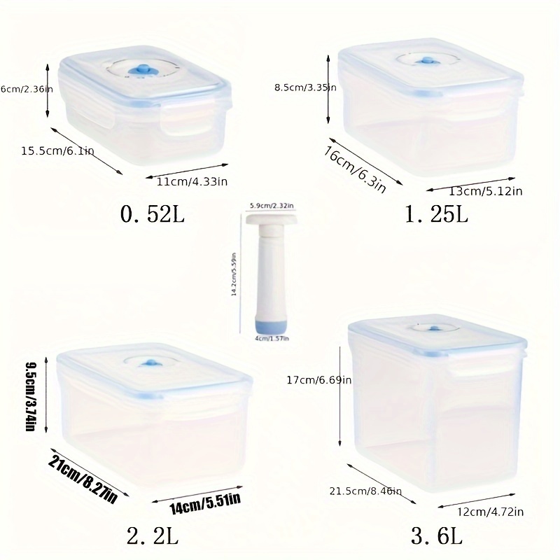 Vacuum Sealed Fresh-keeping Box, Vacuum Moisture Proof Fresh