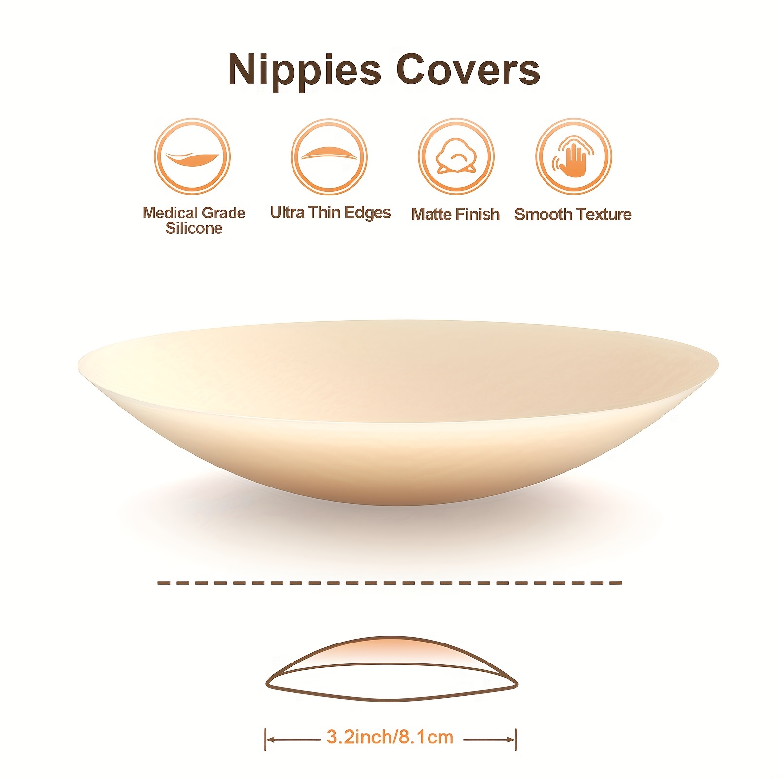 Satin nipple covers, Miiyu, Shop Women's Lingerie Accessories Online