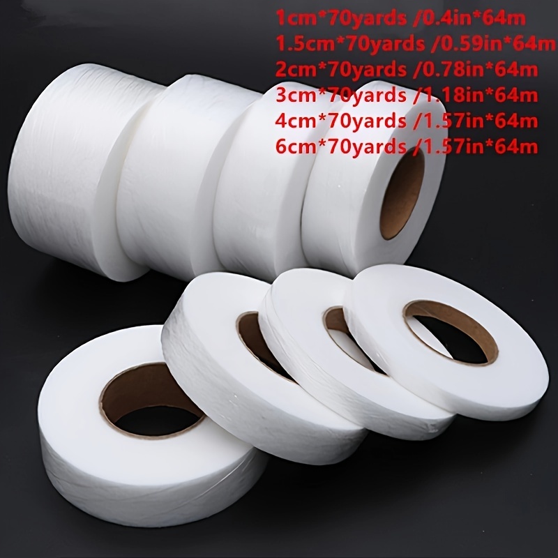 1pc Multiple Width Sizes, Clothing Double-sided Tape, Double-sided Ironing  Mesh Film Adhesive Liner