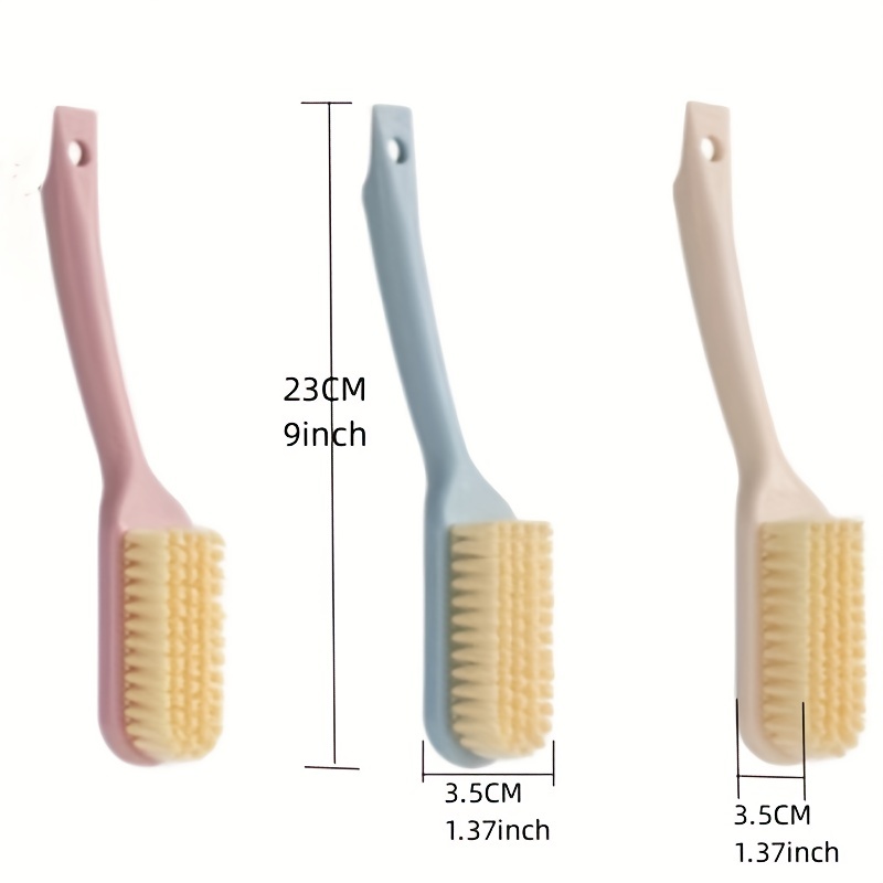 Long-handled Narrow Brush Head Soft Hair Shoe Brush Household Cleaning  Scrub Brush - Temu