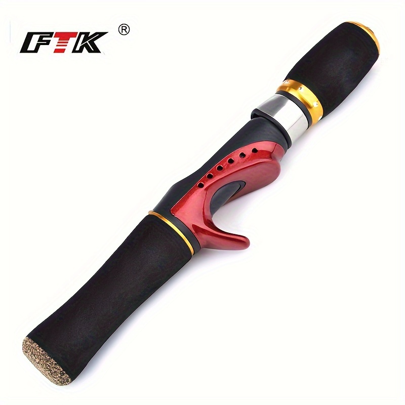 1pc Portable Ultralight Winter Fishing Rod, FTK Carbon Fiber Ice Fishing  Pole, 50cm/19.68inch, 60cm/23.62inch