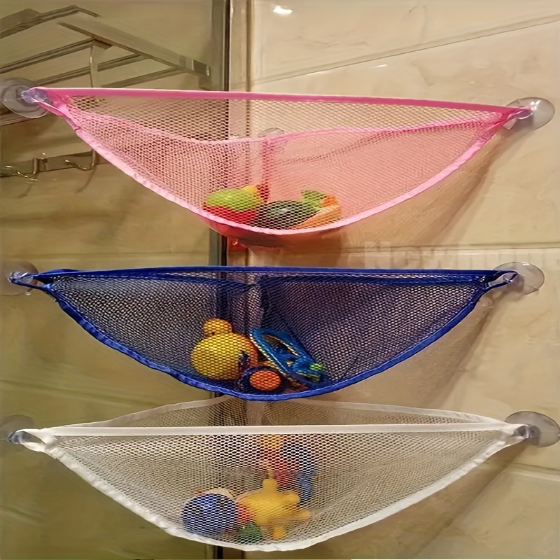3 Sprouts Baby Hanging Suction Cup Large Bath/Shower Storage Organizer, Penguin