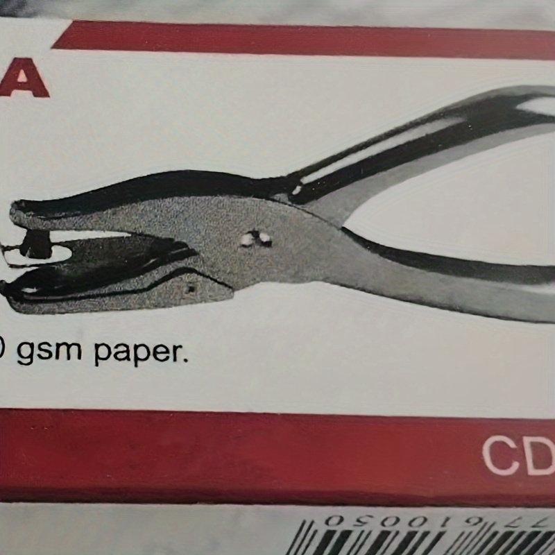 Hand Grip Metal Stationery Round Hole Diameter Punch Pliers - Temu