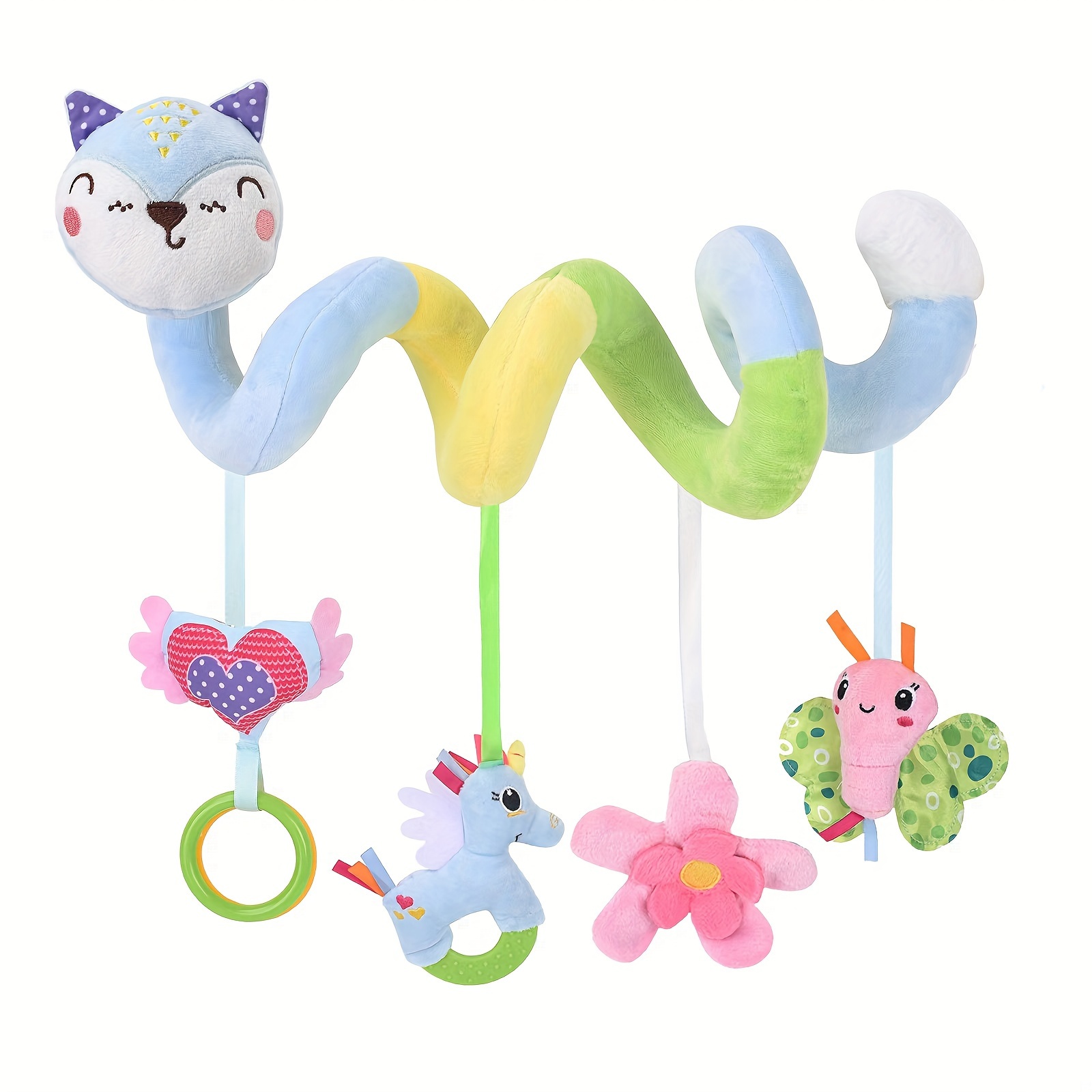 Colorful Bed Hanging Soothing Pendant Toy Car Hanging Wind - Temu