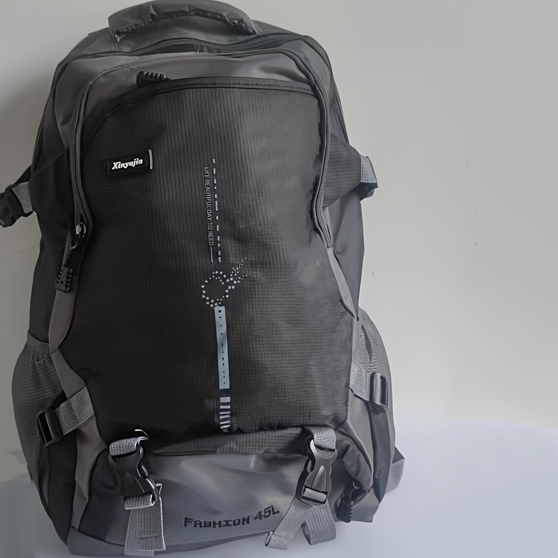 11.89gal Outdoor Hiking Bag Men & Women Shoulder Bag, Waterproof And  Breathable Leisure Travel Backpack