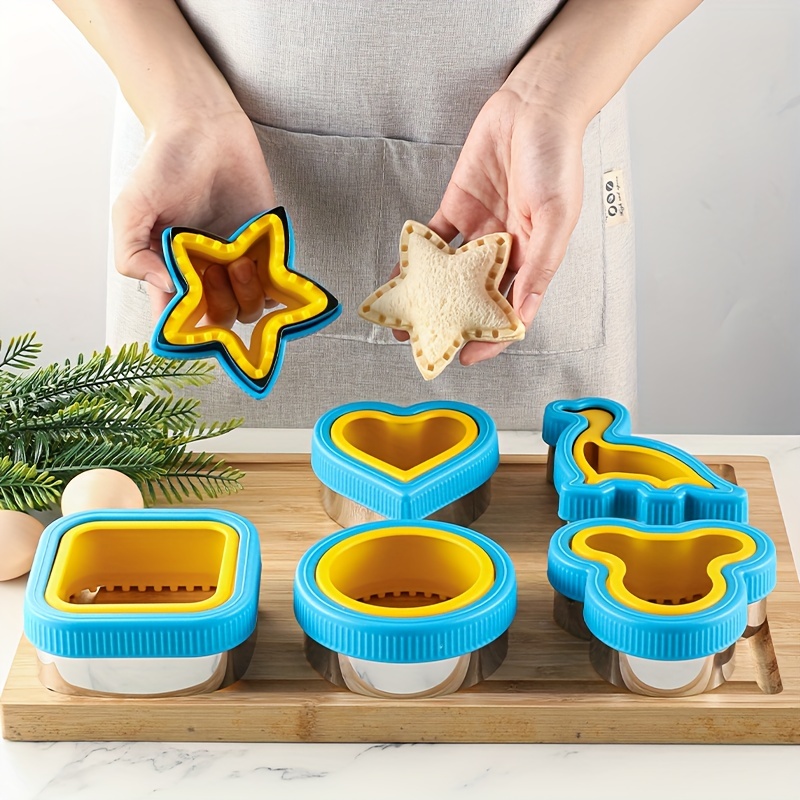 Sandwich Cookie Cutters Sandwich Cutters And Sealer - Temu