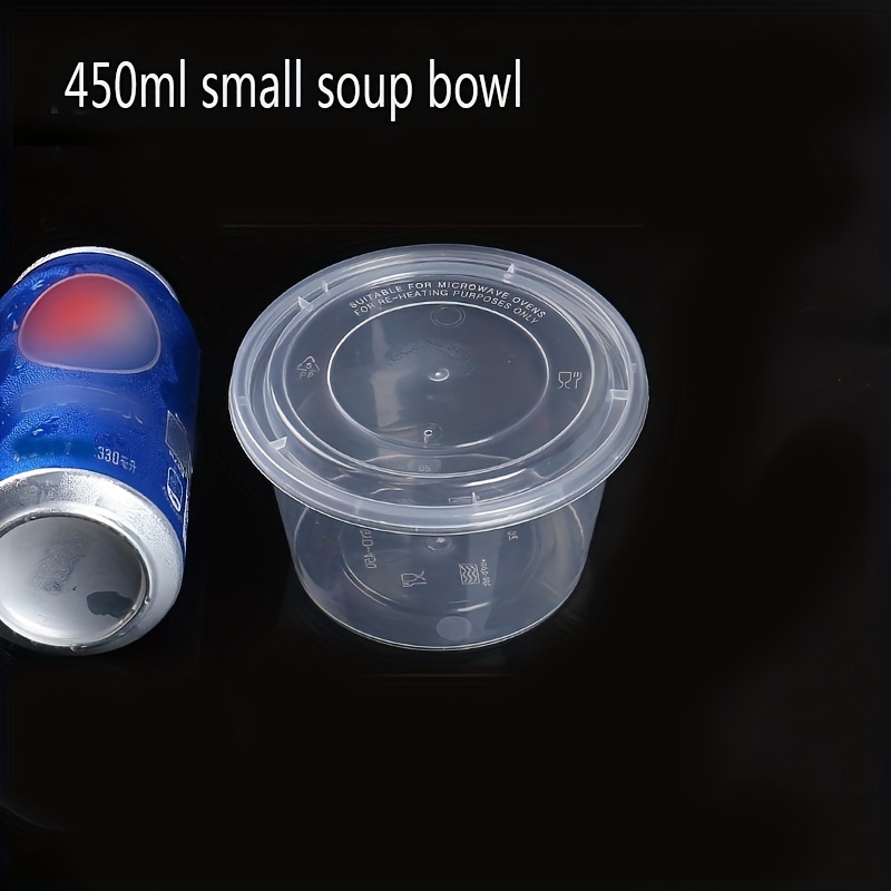 Disposable Bowls Round Plastic Bowls Dessert Bowls Soup - Temu