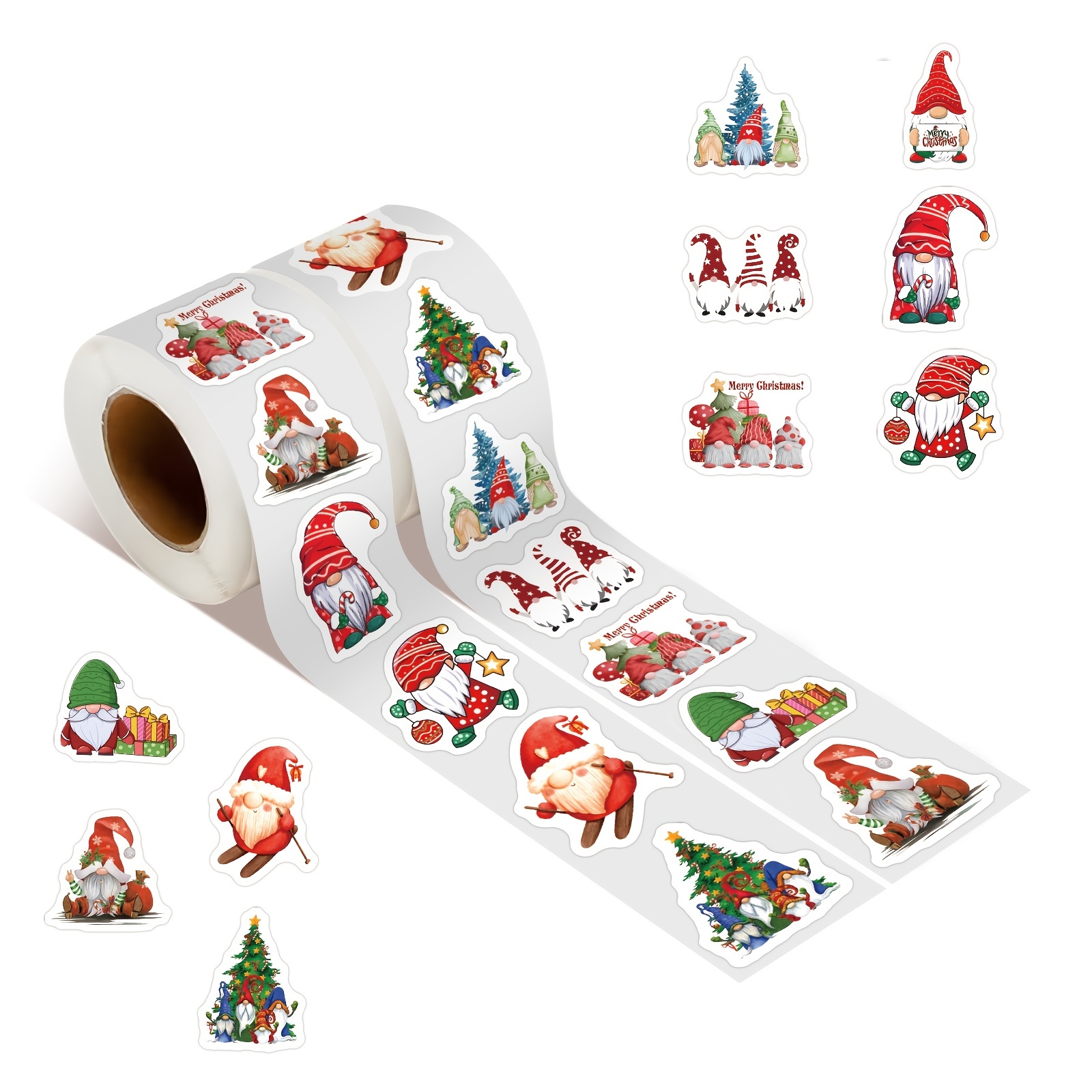 Cute Christmas Vinyl Stickers For Water Bottles Scrapbooking - Temu