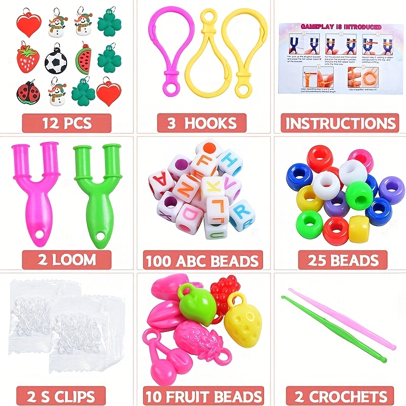 krazy looms bandz set 2000piezas gomas para hacer pulseras 12,99 €