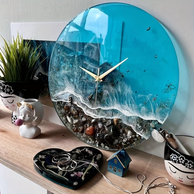 Ocean Terrace Wave Silicone Resin Clock Mold Kit – Phoenix