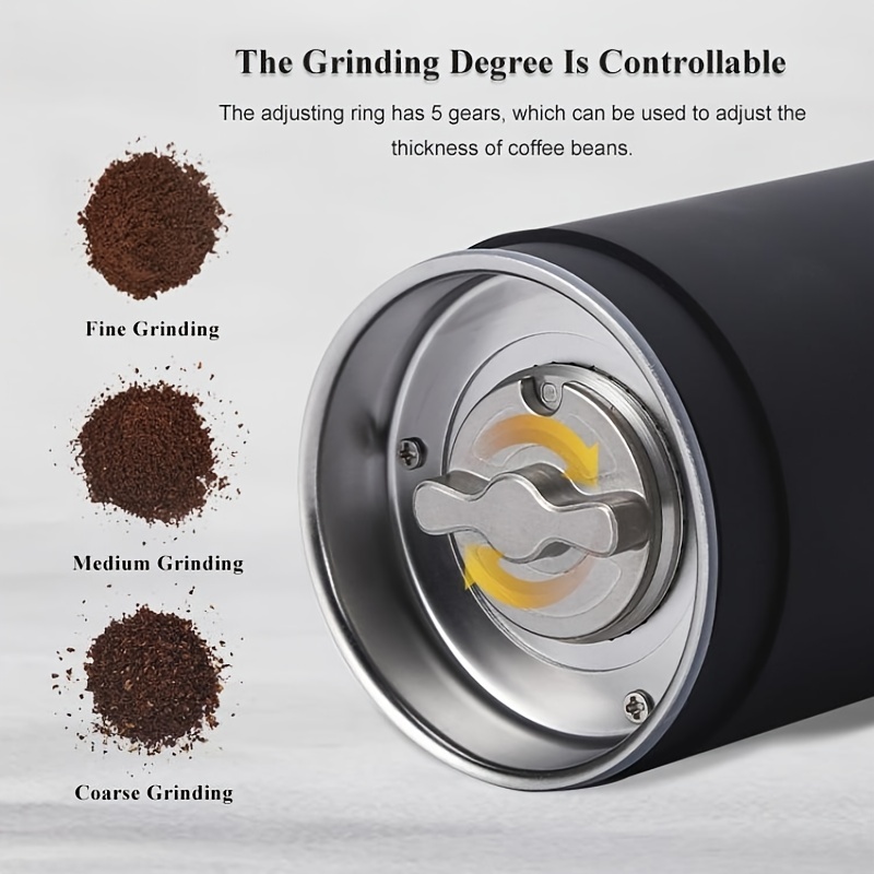 Electric Coffee Grinder Small Portable Coffee Bean Vanilla Grinder