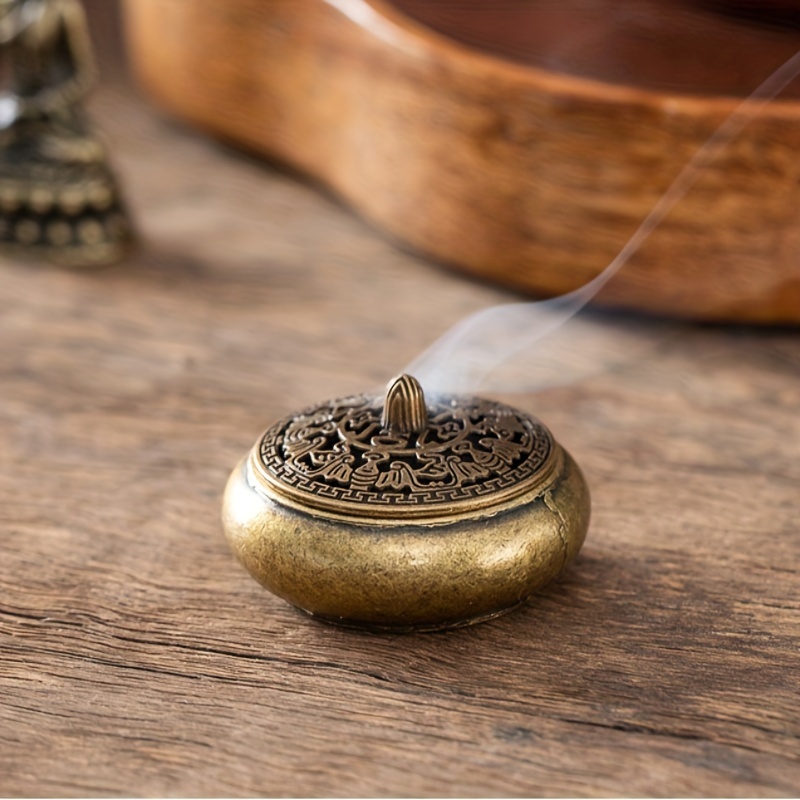 Hollow Lotus Incense Burner Hollow Incense Serving Tea Table