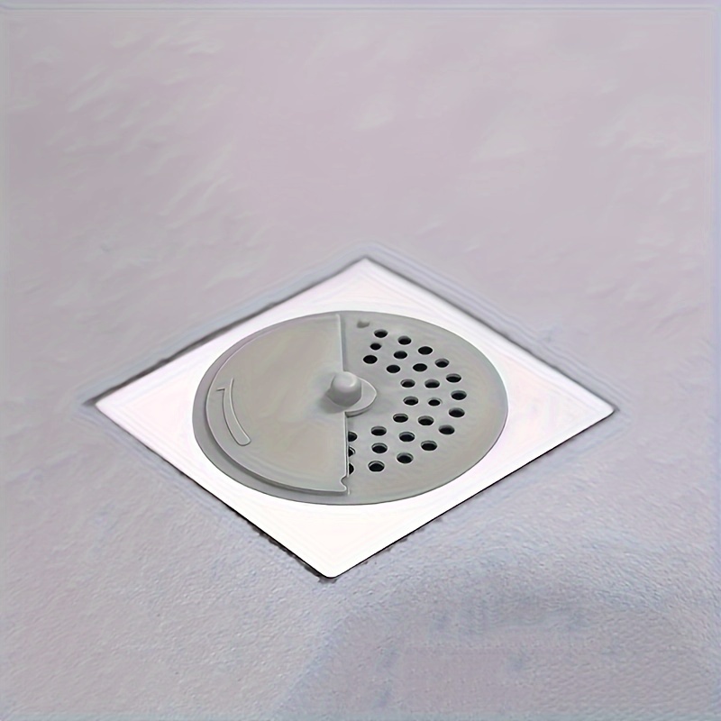 Stainless Steel Floor Drain Cover, Household Hair Catcher Filter, Floor  Drain Anti-clog Hair Stopper, Shower Drain Cover, Shower Drain Protector,  Multifunction Drain Cover Filter For Home Bathroom, Bathroom Accessories -  Temu