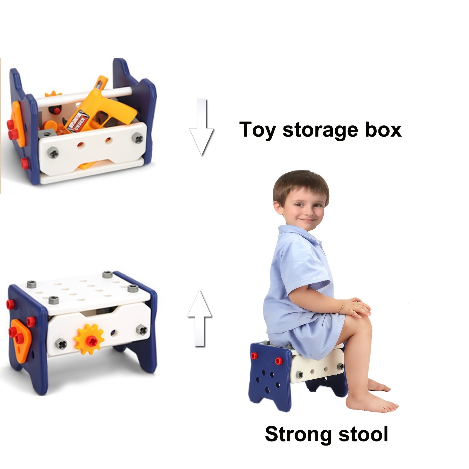 Delight Your Kids With This Fun And Educational Toolbox Set - Temu