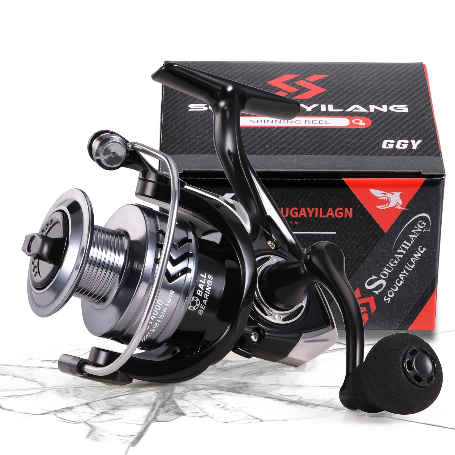 多様な Sougayilang Fishing New Gear 5.2:1 : Ratio Reel， Fishing Reel,12+1  Ultralight