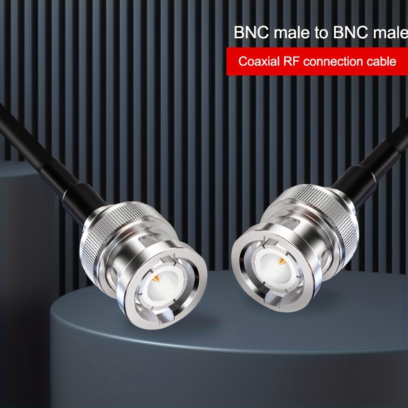 Connecteur BNC mâle à sertir pour câble coaxial de video surveillance