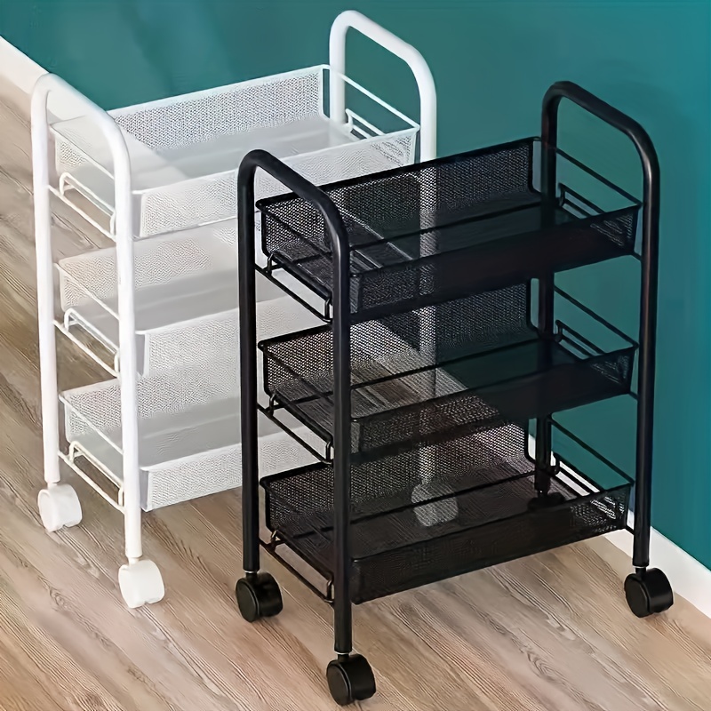 home kitchen shelf with wheels removable