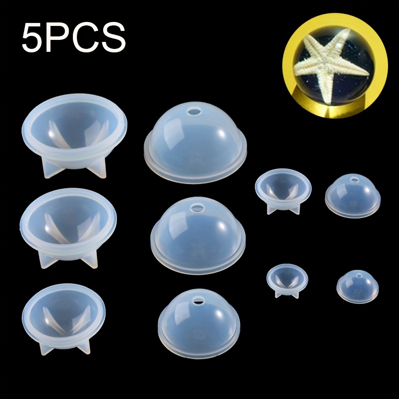 Epoxy Ball Planet Silicone Mold Diy Handmade Jewelry Sphere - Temu