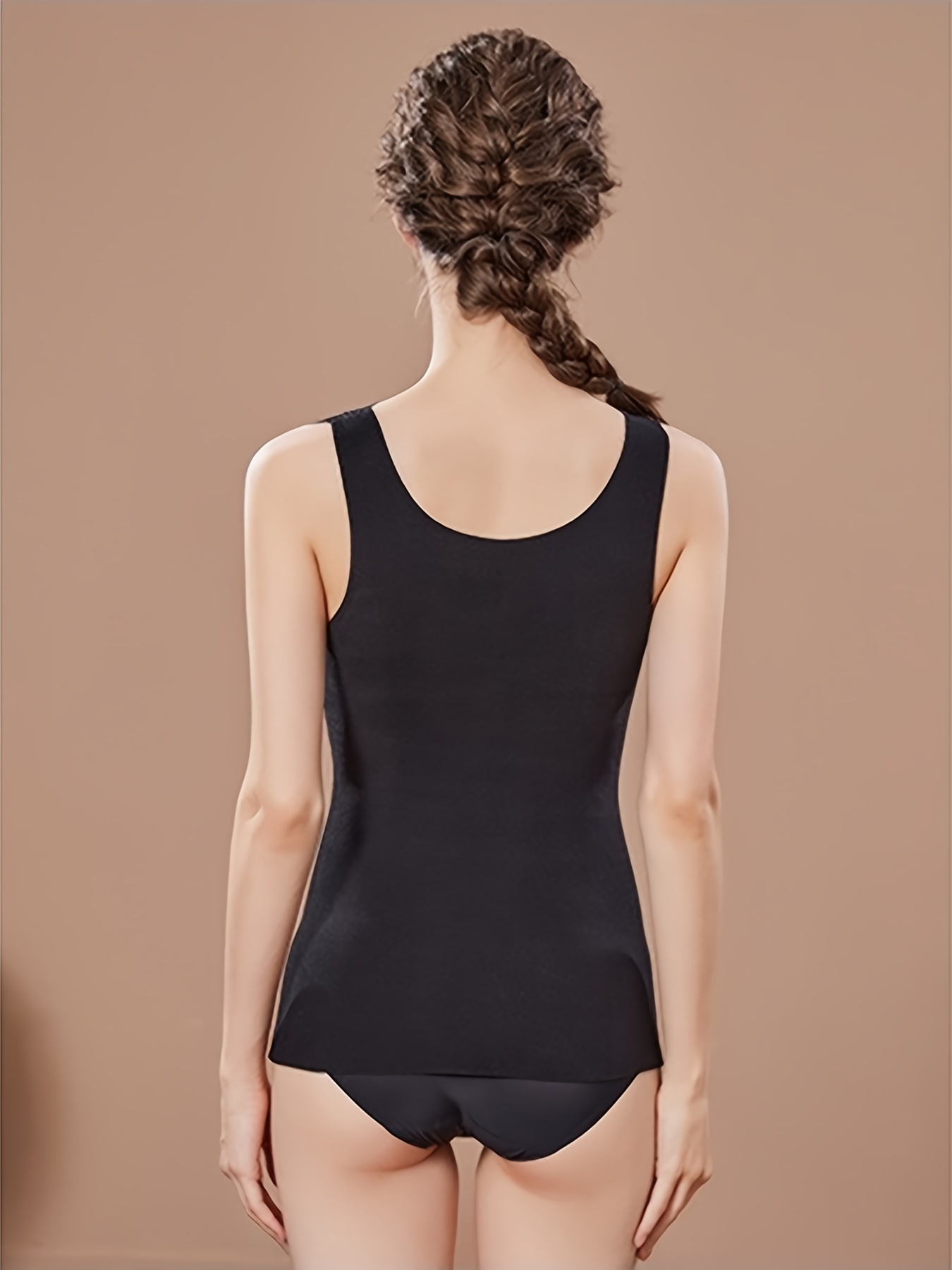 Traceless Bra Size Thermal Breast Women's Underwear Vest - Temu