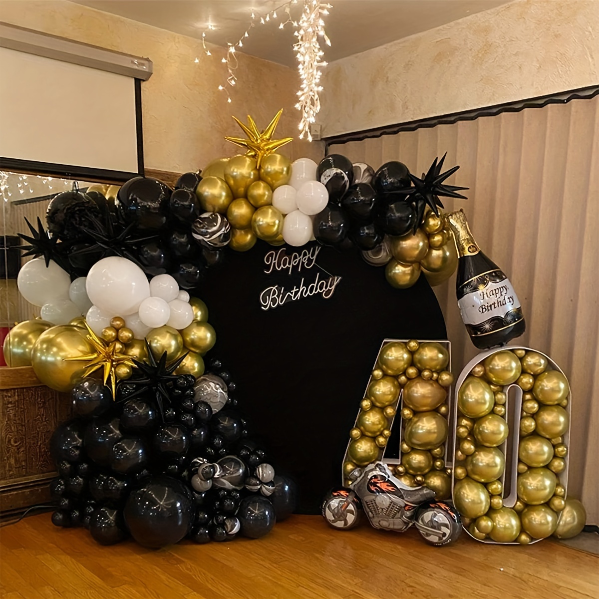 Globos plateados metálicos de diferentes tamaños, kit de 120 guirnaldas de  globos de látex de 18/12/10/5 pulgadas para decoraciones de cumpleaños